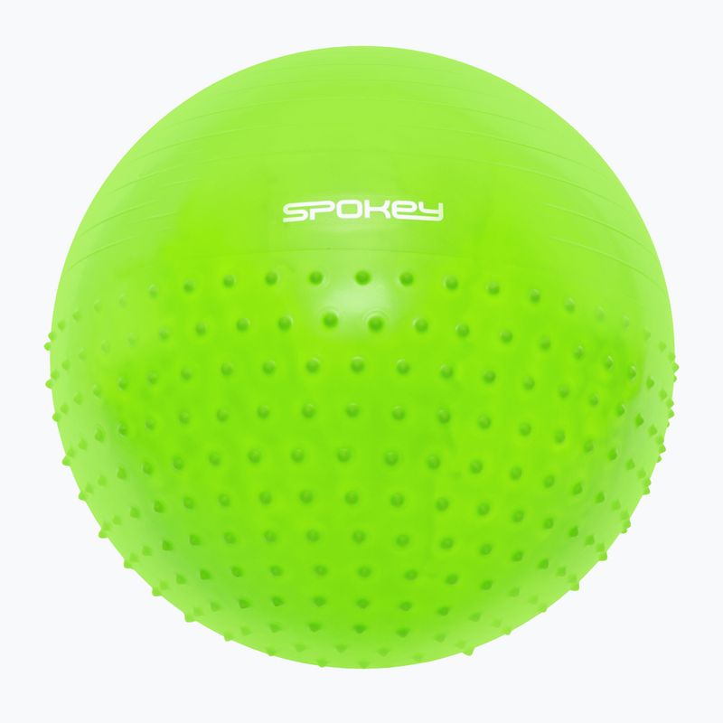 Gymnastická lopta Spokey Halffit zelená 920939
