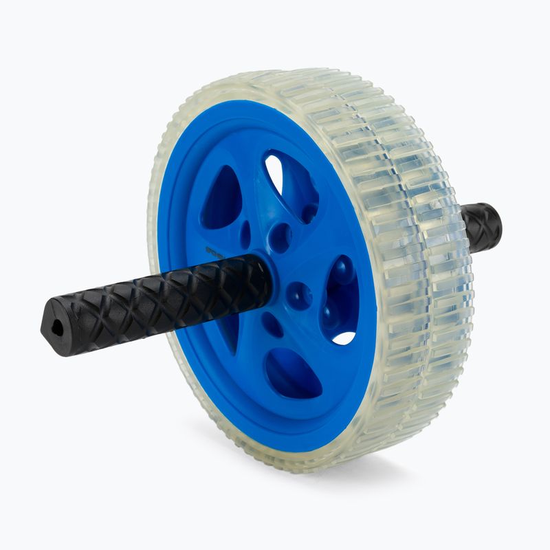 Cvičebné koleso Spokey Twin B II modré 920982