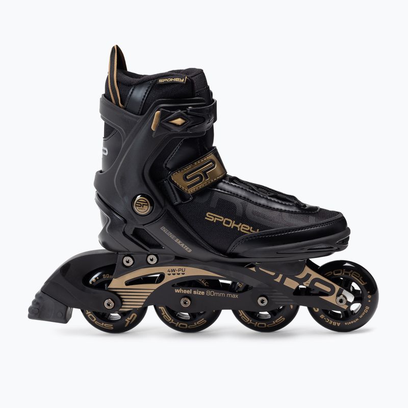 Pánske kolieskové korčule Spokey Prime Pro black 927489 2