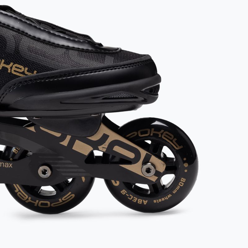 Pánske kolieskové korčule Spokey Prime Pro black 927489 6