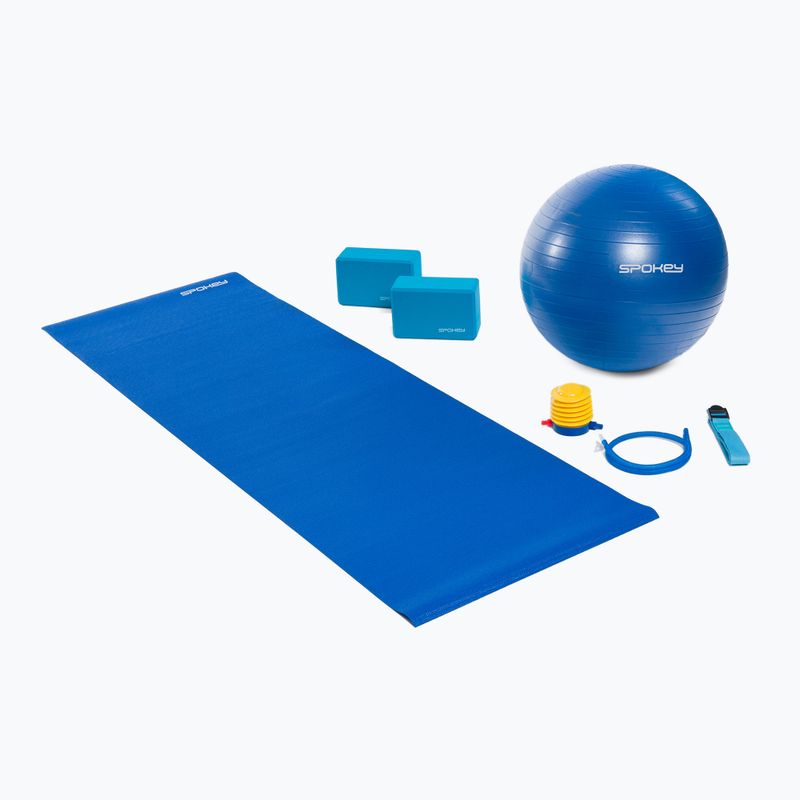 Spokey Asteya joga set modrý 928925