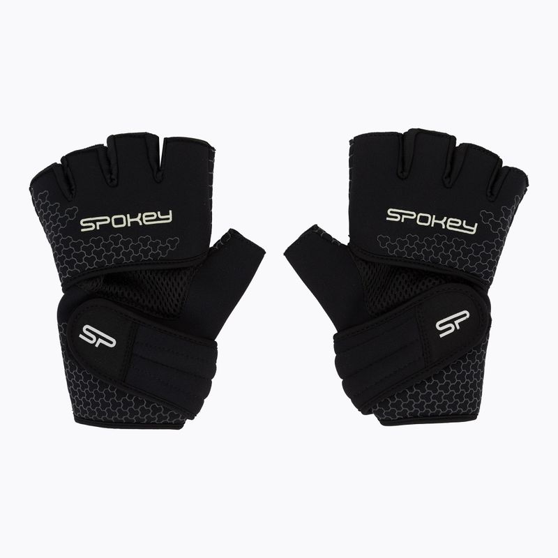 Spokey Lava fitness rukavice čierne 928976 3