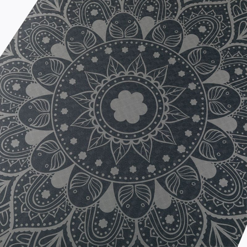 Podložka na jogu Spokey Yoga Mandala 4 mm sivá 929857 4
