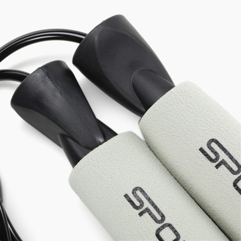 Spokey Basic švihadlo čierne 929916 2