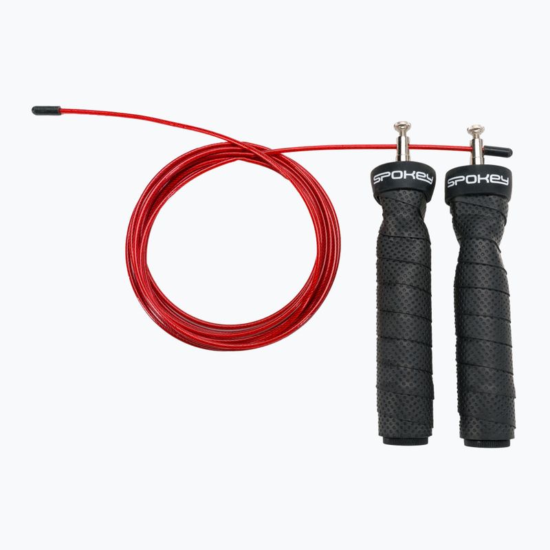 Švihadlo Spokey Pump Pro čierno-červené 929932