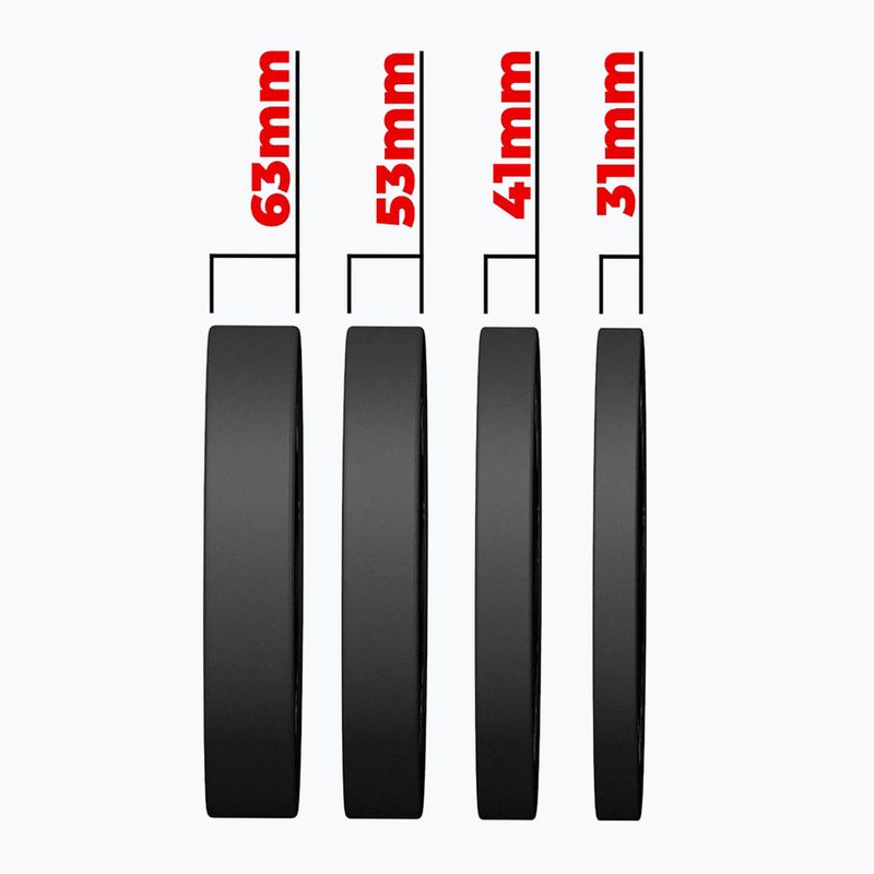 Závažie  THORN FIT Competition Plate black/red 2