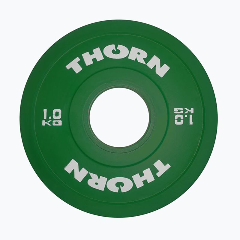 Závažie  THORN FIT Fractional 2 x 2 kg green/white 2