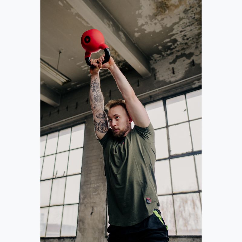 Kettlebell THORN FIT Cast Iron 16kg červená 4