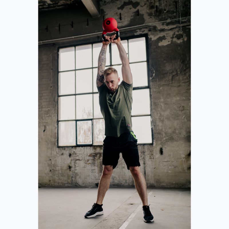 Kettlebell THORN FIT Iron Cast 24 kg červený 5