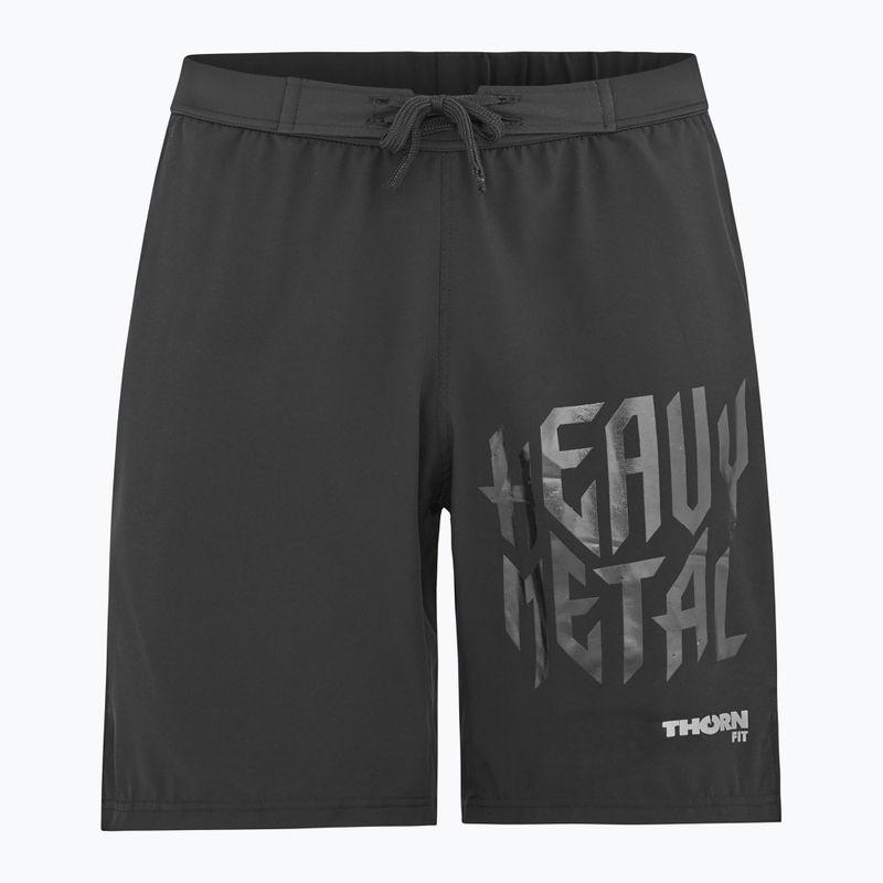 THORN FIT Core 2.0 tréningové šortky Heavy Metal black