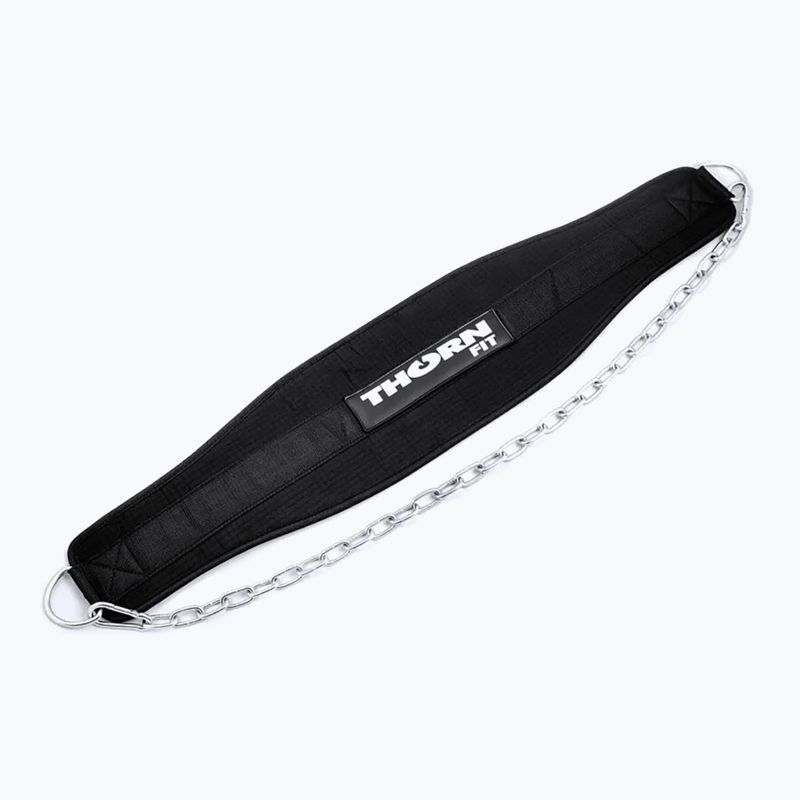 THORN FIT Dip Logo vzpieračský opasok čierny 3