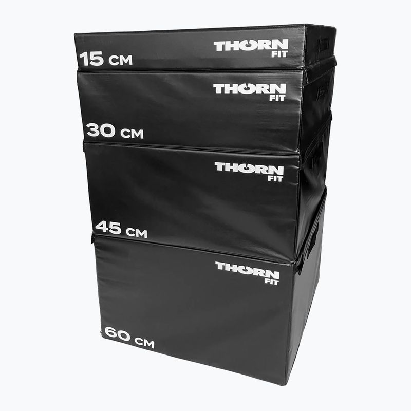Plyometrická bedňa THORN FIT Soft Plyo Box set black 2
