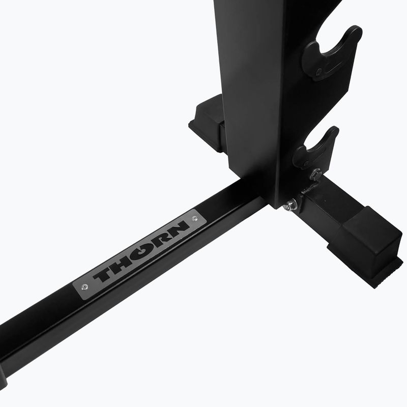 Stojan na činky THORN FIT Hexagonal Dumbbells Rack 1-10kg black 4