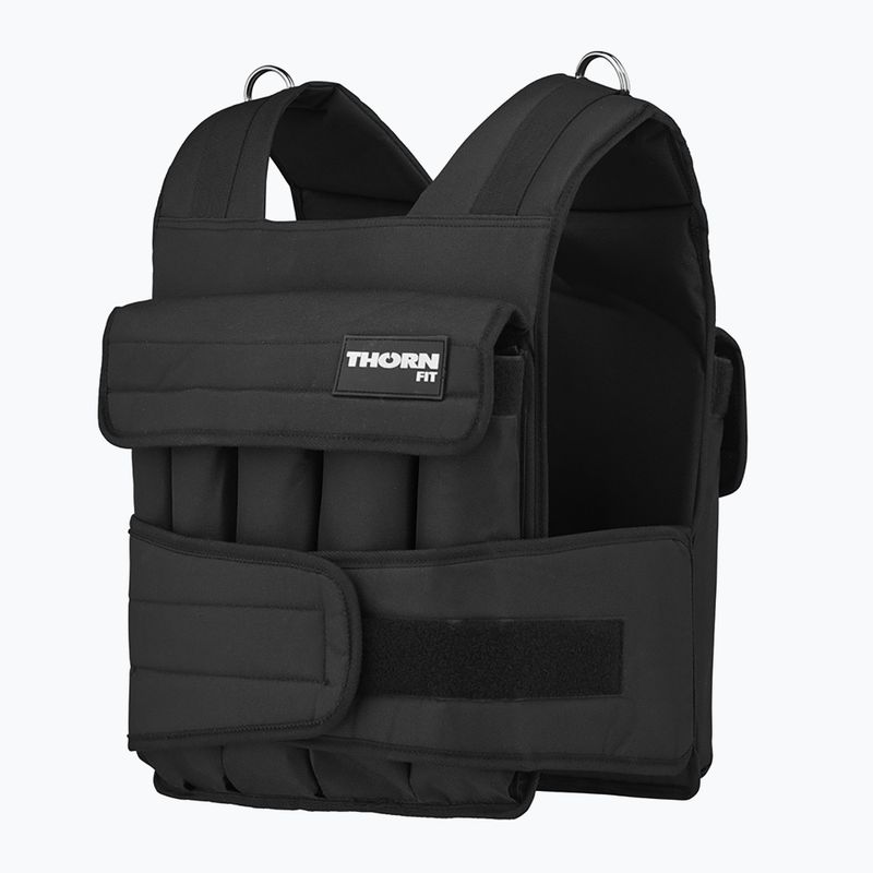 Tréningová vesta s záťažou Thorn Fit Weighted Vest 2.0 20 kg black 3