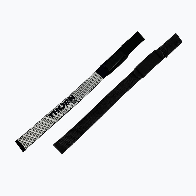 Vzpieračský pás THORN FIT Lifting Straps Anti-Slip grey 4