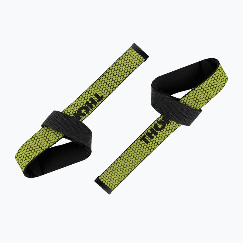Vzpieračský pás THORN FIT Lifting Straps Anti-Slip army green
