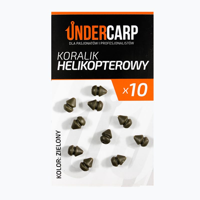 UNDERCARP vrtuľník kaprový korálek zelený UC108