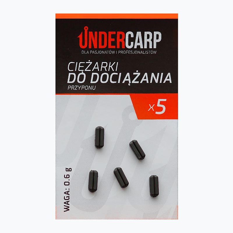 Závažia UNDERCARP 5 ks čierne UC407