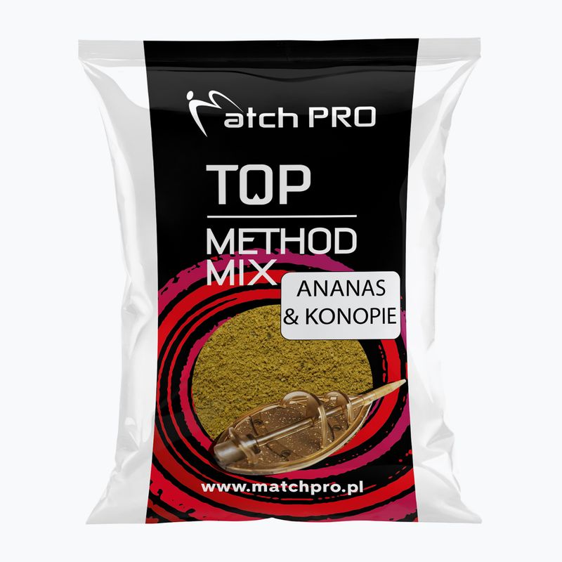MatchPro Methodmix Aananas & Hemp fishing groundbait 700 g 978309