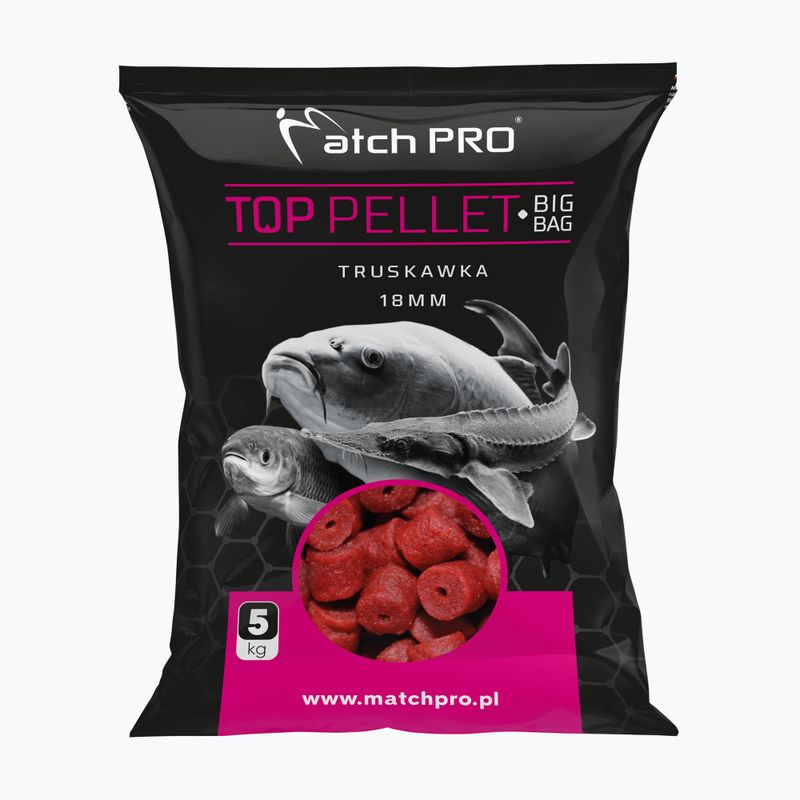 MatchPro kaprové pelety Big Bag Strawberry 18mm 5kg 977057