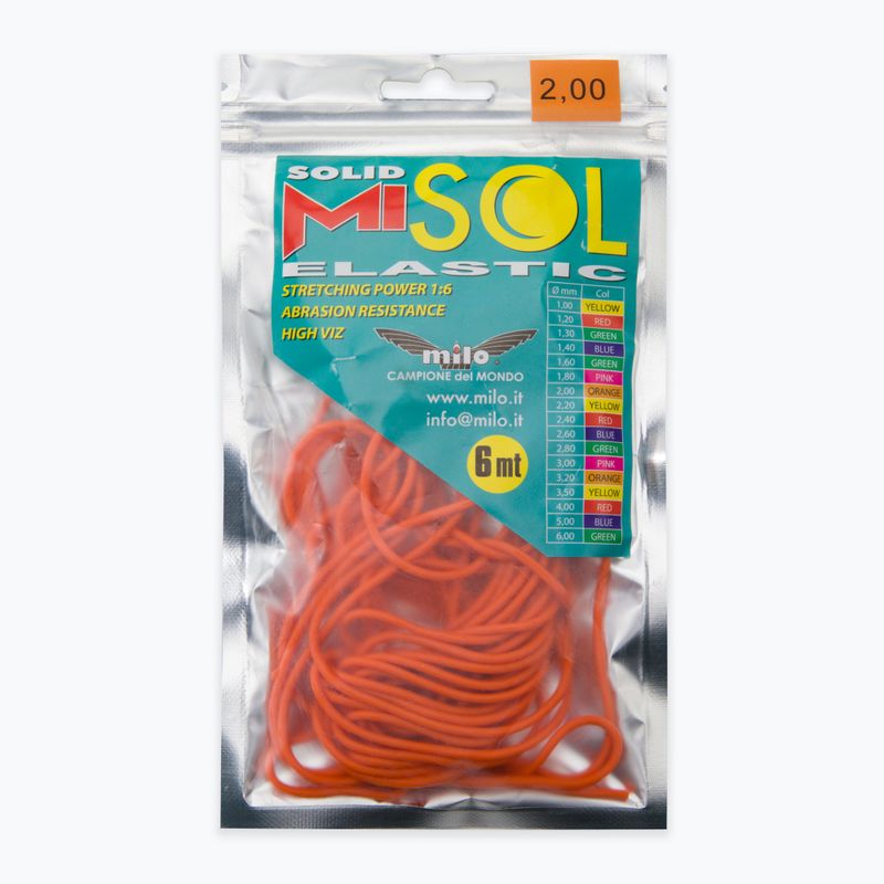Milo Elastico Misol Solid 6m tyčový tlmič nárazov oranžový 606VV0097 D01