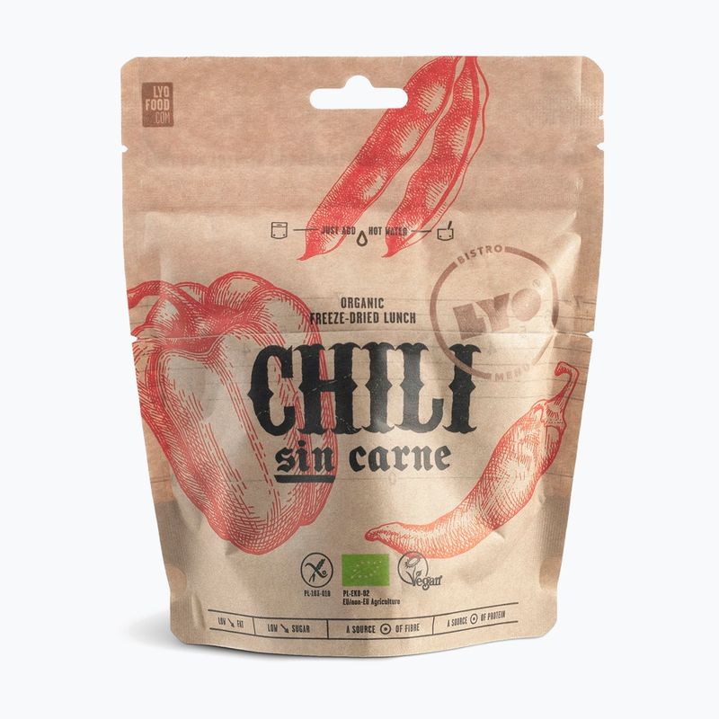 Mrazom sušené potraviny LYOFOOD Eko Chili sin Carne 270 g