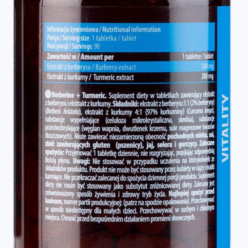 Berberín+kurkumín Essence podpora trávenia 90 tabliet ESS/010 2