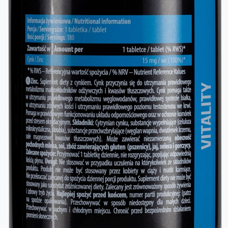 Citrát zinočnatý esencia 50 mg zinku 180 tabliet ESS/007 2