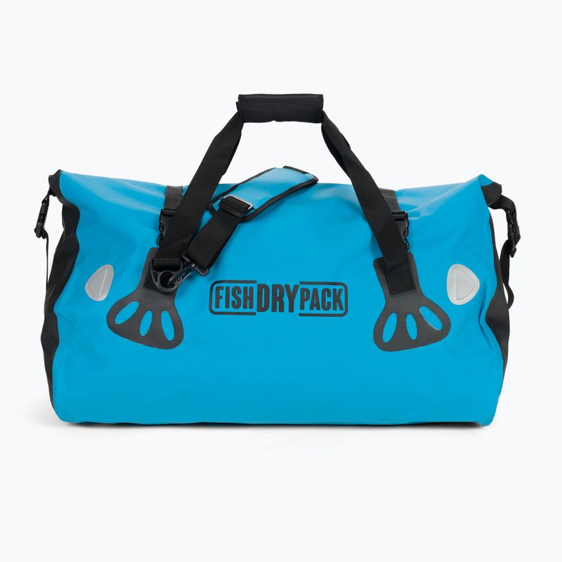 FishDryPack Duffel 50 L nepremokavá taška modrá FDP-DUFFEL50-SKYBLU 2