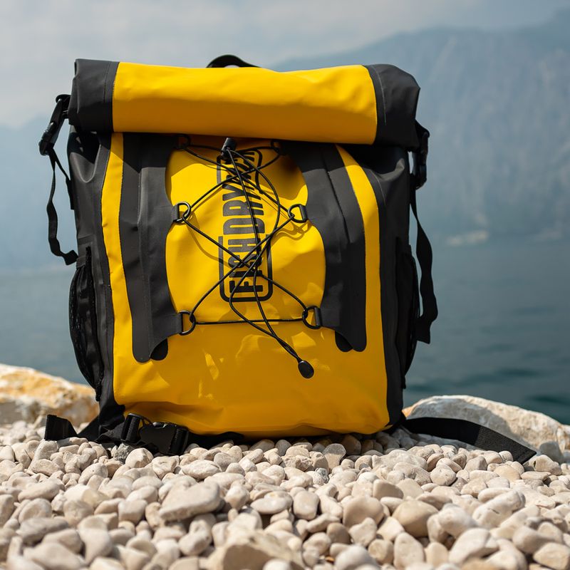 FishDryPack Explorer 40l yellow FDP-EXPLORER40 nepremokavý batoh 8