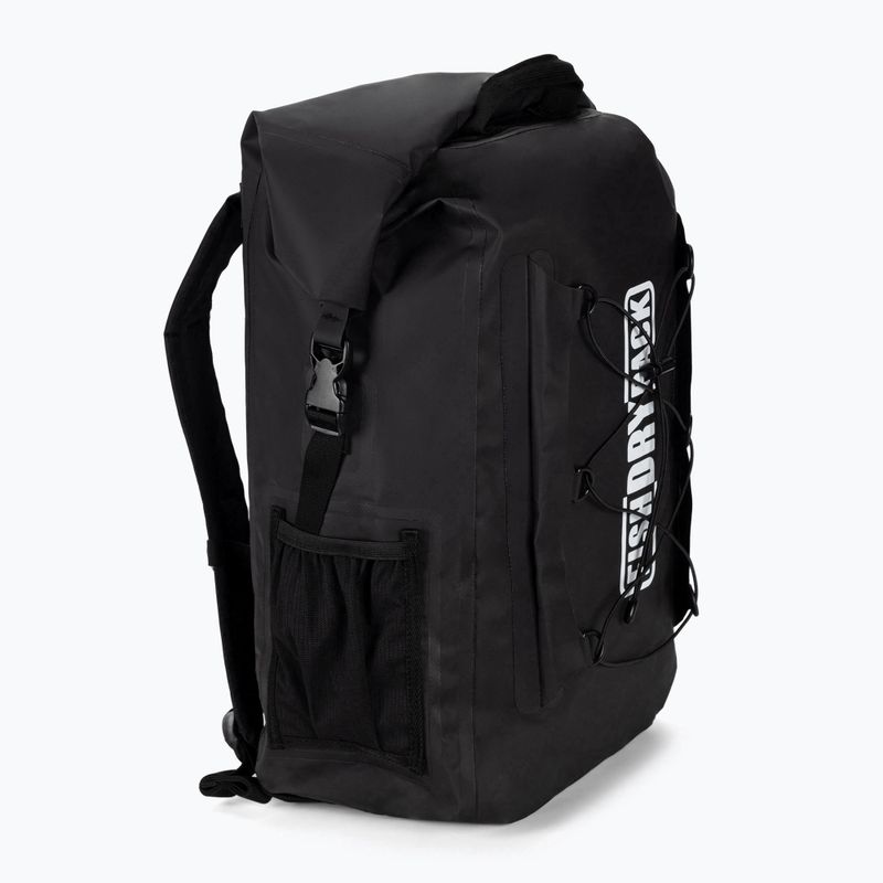 FishDryPack Explorer 40l vodotesný batoh čierny FDP-EXPLORER40
