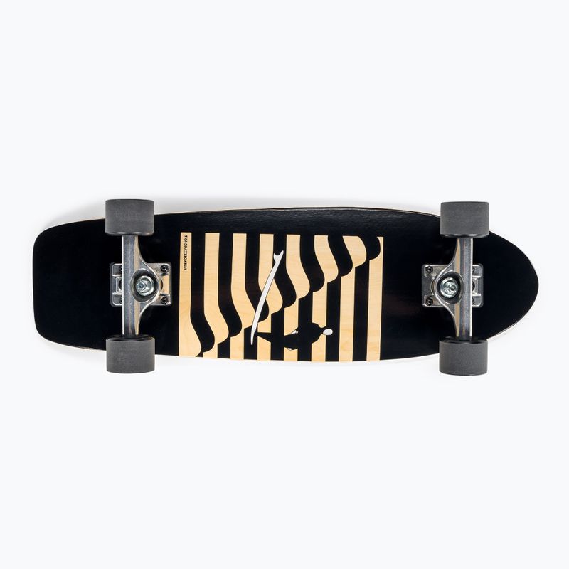 Fish Skateboards Alaia cruiser skateboard čierny CR-ALA-SIL-BLA
