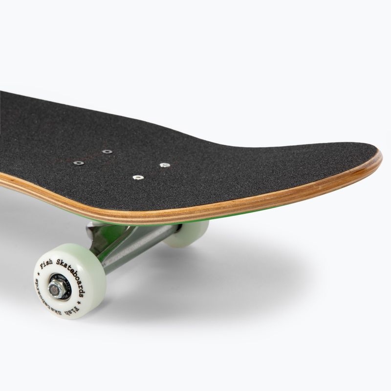 Fish Skateboards Emma Beginner 8.0" zelený klasický skateboard 7