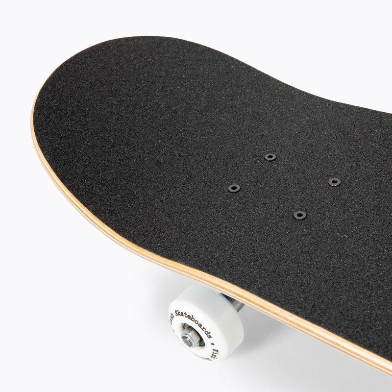 Fish Skateboards Zack Beginner klasický skateboard 8.0' modrý SKATE-ZAC-SIL-WHI 7