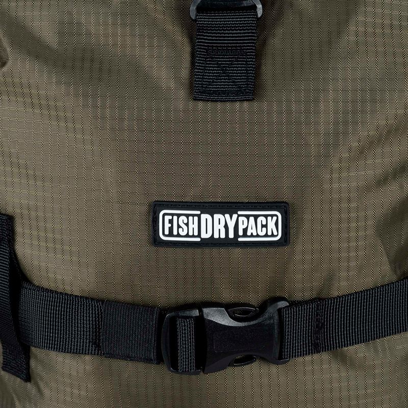 FishDryPack Sherpa 20l hnedý nepremokavý batoh FDP-SHERP 4