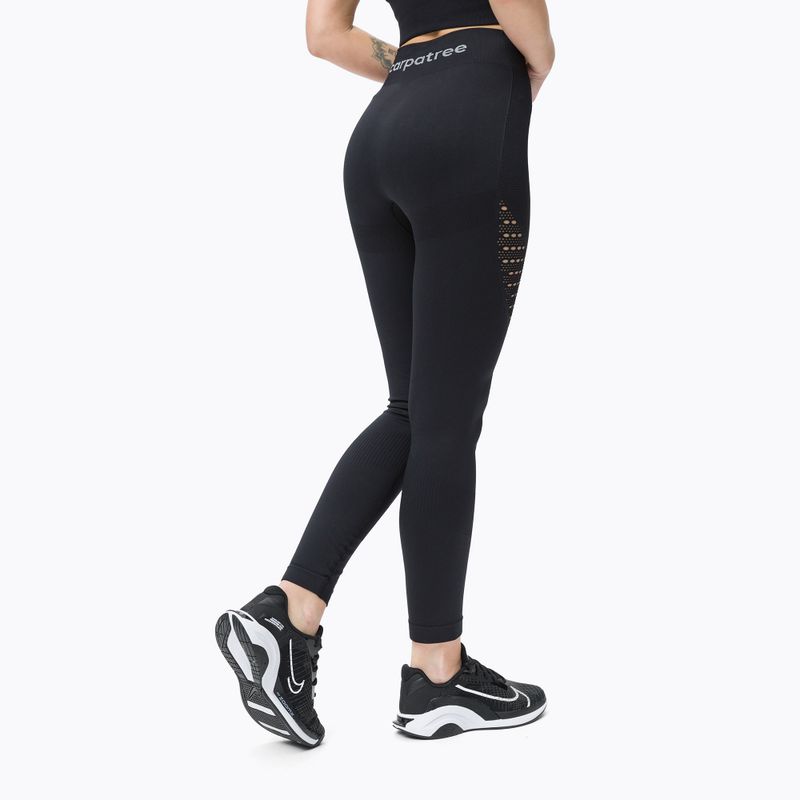 Dámske bezšvové legíny Carpatree Phase black CP-PSL-B 3