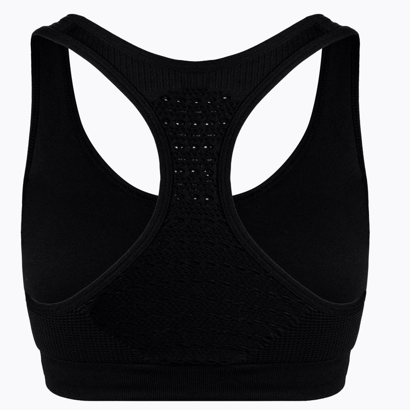 Carpatree Phase Bezšvová fitness podprsenka čierna CP-PSB-B 2