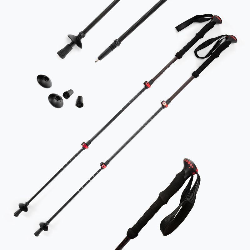 Campus Stetin palice na nordic walking čierne CU0703321218 4