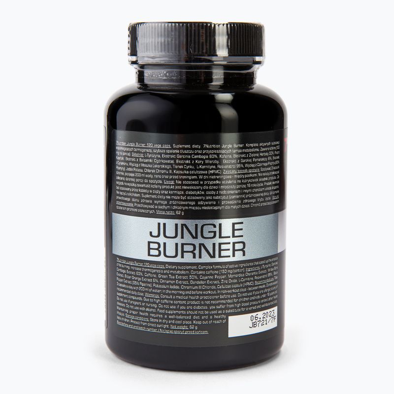 Jungle Burner 7Nutrition spaľovač tukov 120 kapsúl 7Nu000005 2