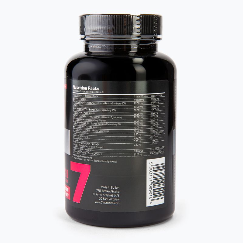 Jungle Burner 7Nutrition spaľovač tukov 120 kapsúl 7Nu000005 3