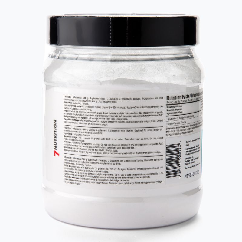 Glutamín 7Nutrition aminokyseliny 500g 7Nu000172-500 2