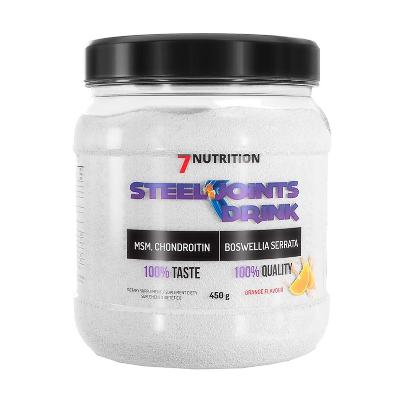 Steel Joints Drink 7Nutrition regenerácia kĺbov 450g oranžová 7Nu000027