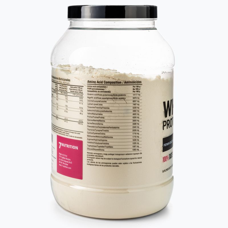 Srvátkový proteín 7Nutrition Protein 80 biela čokoláda-malina 7Nu000308 4
