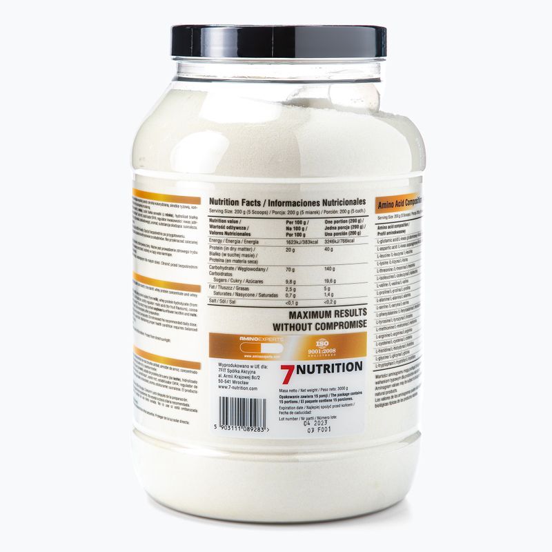 Gainer 7Nutrition Bodybuilder 3kg krémová torta 7Nu000365 3