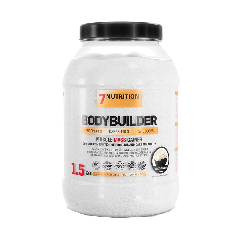 Gainer 7Nutrition Bodybuilder 3kg krémová torta 7Nu000365