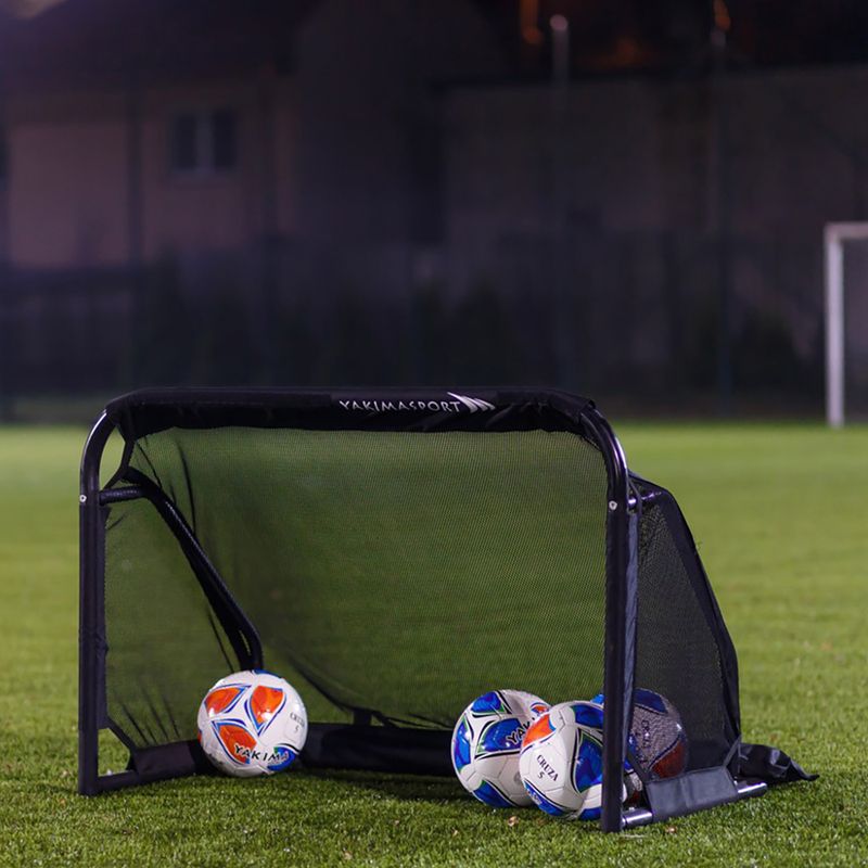 Yakimasport GIZA futbalová bránka 120 x 80 cm čierna 100281 4