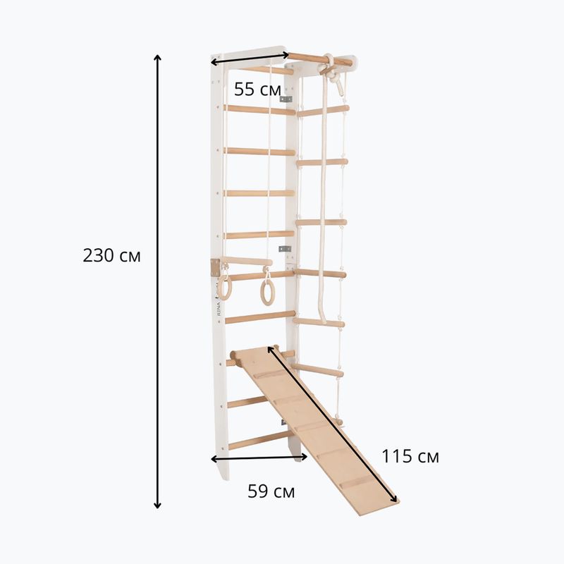 Gymnastický rebrík RINAGYM SPR B+SLIDE 5
