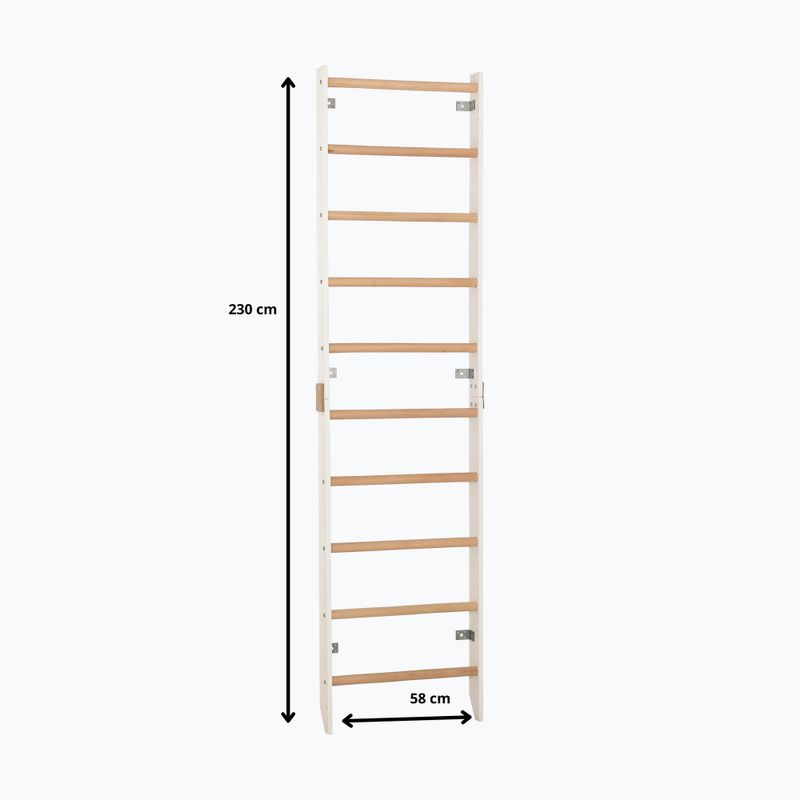 Gymnastické rebriny RINAGYM SPR H white 5