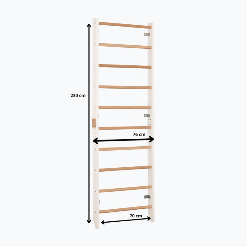 Gymnastické rebriny RINAGYM Kombi 1 white 5