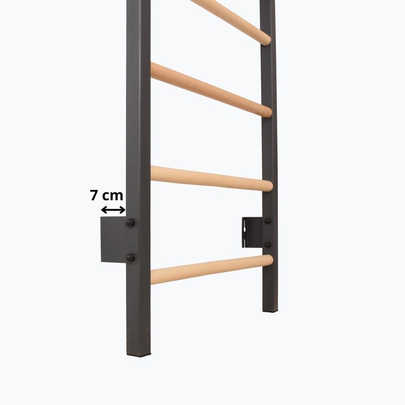 Gymnastické rebriny RINAGYM Steel 1 graphit 10